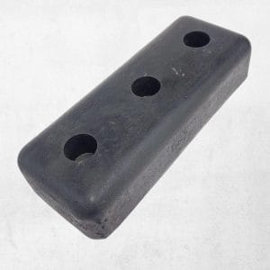 Gummi Rammpuffer 3 Loch