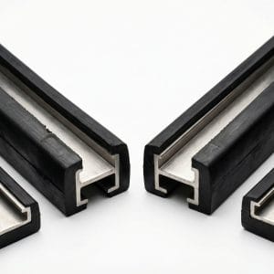 Kundenspezifische Gummi-Metall-Schienen